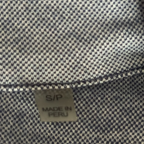 ATM Anthony Thomas Melillo Pima Cotton V Neck Shift Dress in Blue - Size Small - Picture 6 of 7